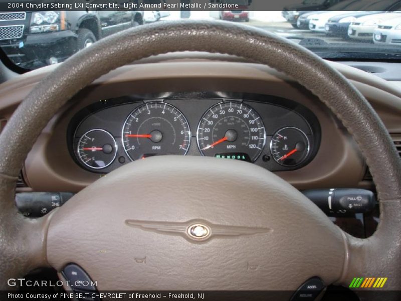 Light Almond Pearl Metallic / Sandstone 2004 Chrysler Sebring LXi Convertible