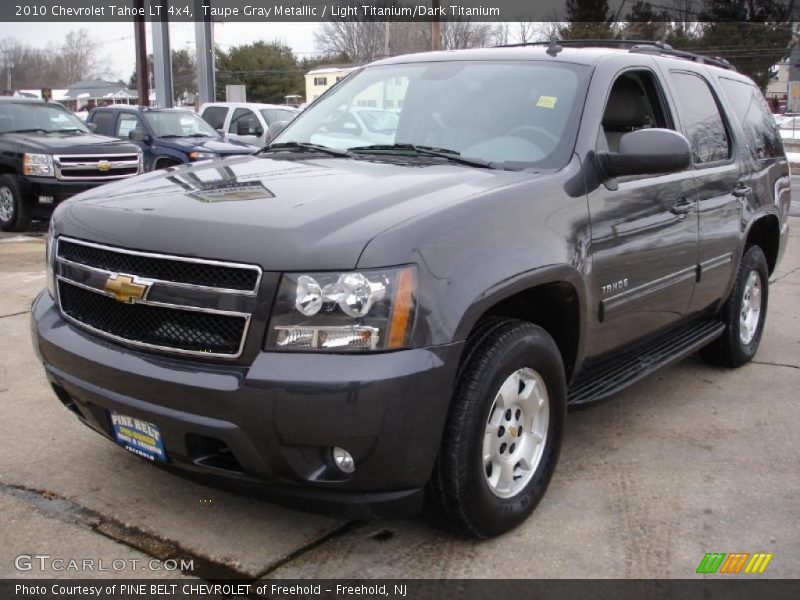 Taupe Gray Metallic / Light Titanium/Dark Titanium 2010 Chevrolet Tahoe LT 4x4