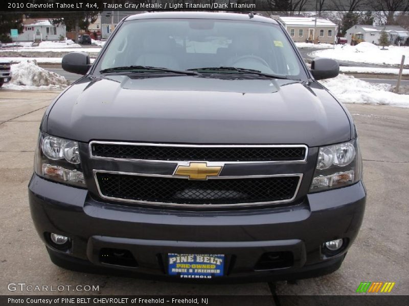 Taupe Gray Metallic / Light Titanium/Dark Titanium 2010 Chevrolet Tahoe LT 4x4