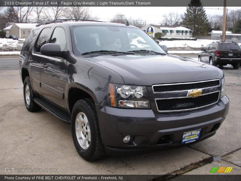 Taupe Gray Metallic / Light Titanium/Dark Titanium 2010 Chevrolet Tahoe LT 4x4