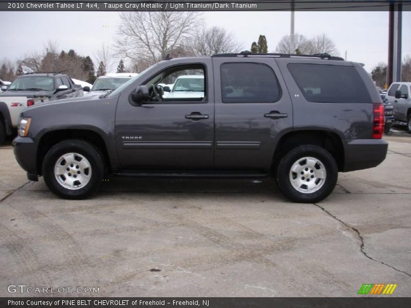Taupe Gray Metallic / Light Titanium/Dark Titanium 2010 Chevrolet Tahoe LT 4x4