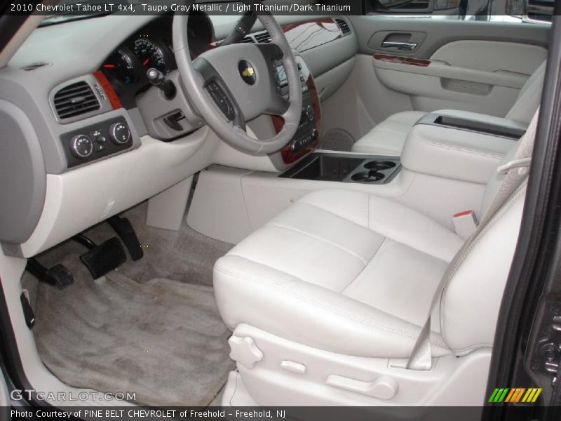 Taupe Gray Metallic / Light Titanium/Dark Titanium 2010 Chevrolet Tahoe LT 4x4