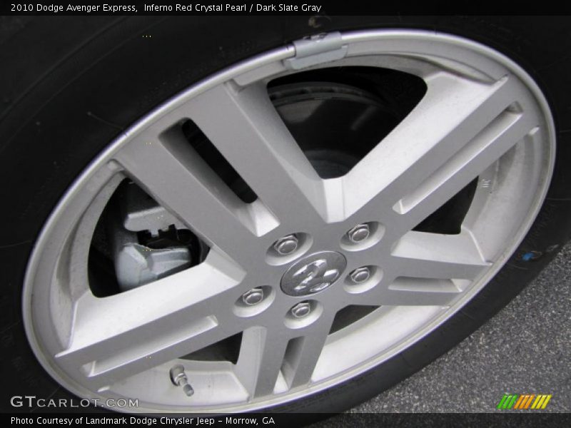 Inferno Red Crystal Pearl / Dark Slate Gray 2010 Dodge Avenger Express