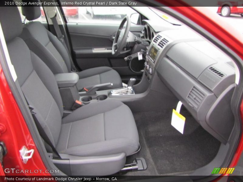 Inferno Red Crystal Pearl / Dark Slate Gray 2010 Dodge Avenger Express