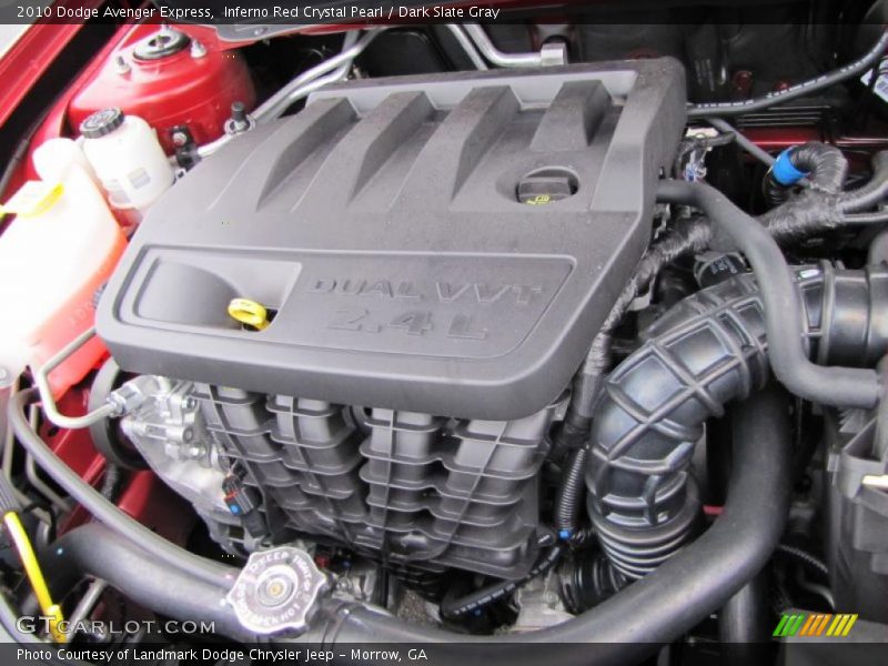 Inferno Red Crystal Pearl / Dark Slate Gray 2010 Dodge Avenger Express