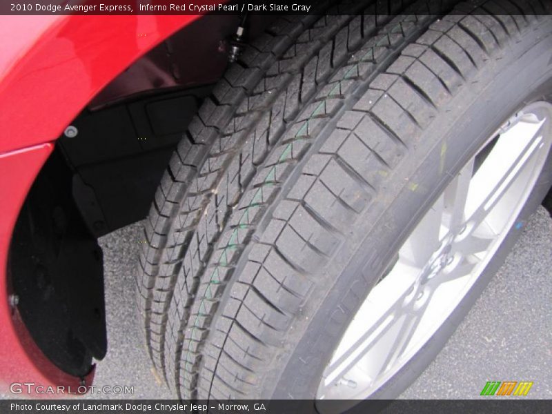 Inferno Red Crystal Pearl / Dark Slate Gray 2010 Dodge Avenger Express