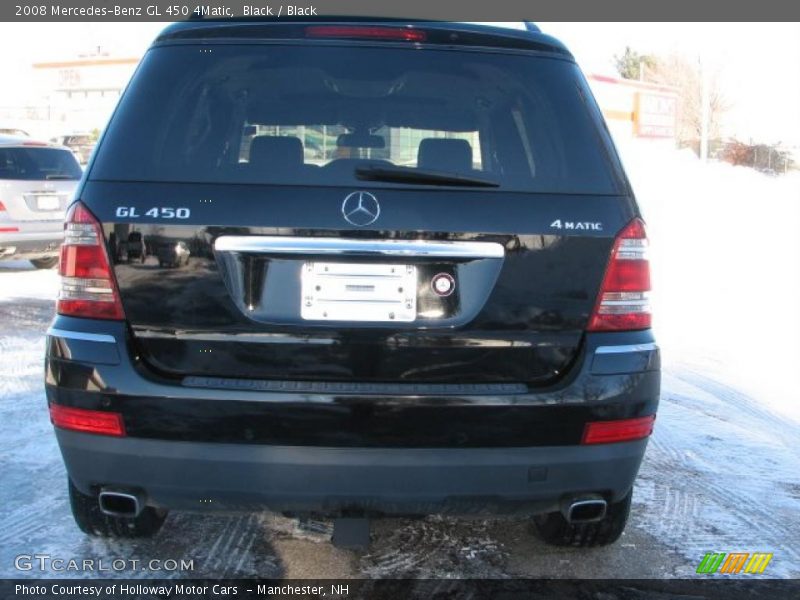 Black / Black 2008 Mercedes-Benz GL 450 4Matic