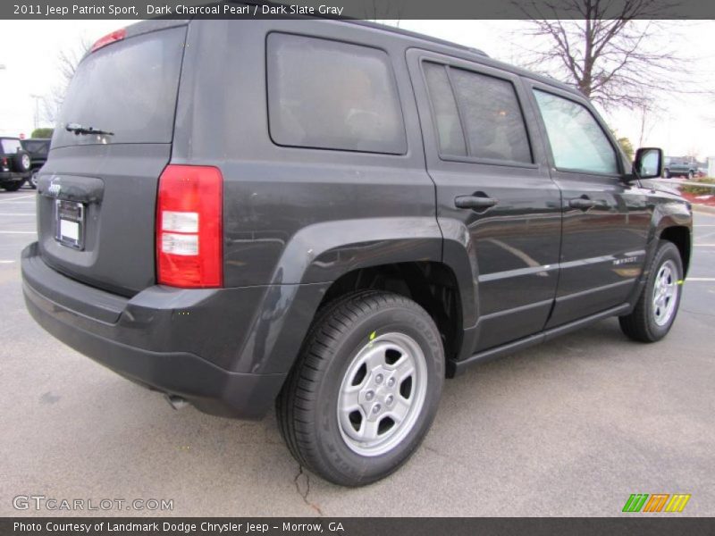 Dark Charcoal Pearl / Dark Slate Gray 2011 Jeep Patriot Sport