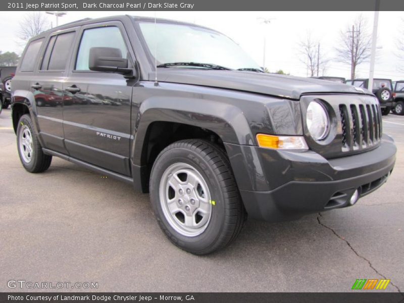 Dark Charcoal Pearl / Dark Slate Gray 2011 Jeep Patriot Sport