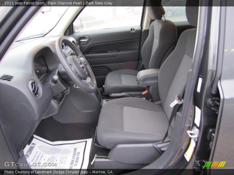 Dark Charcoal Pearl / Dark Slate Gray 2011 Jeep Patriot Sport