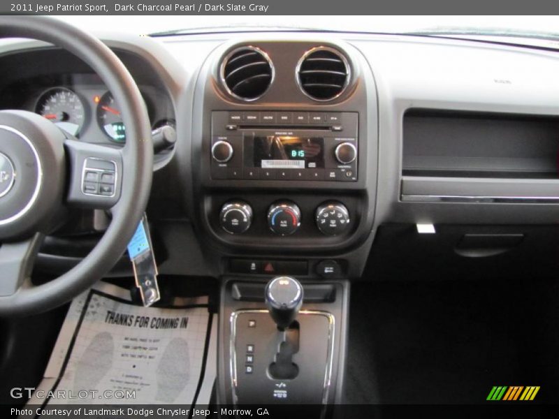 Dark Charcoal Pearl / Dark Slate Gray 2011 Jeep Patriot Sport