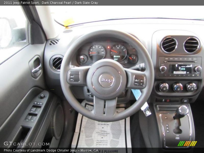 Dark Charcoal Pearl / Dark Slate Gray 2011 Jeep Patriot Sport