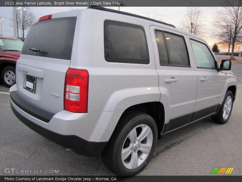 Bright Silver Metallic / Dark Slate Gray 2011 Jeep Patriot Latitude
