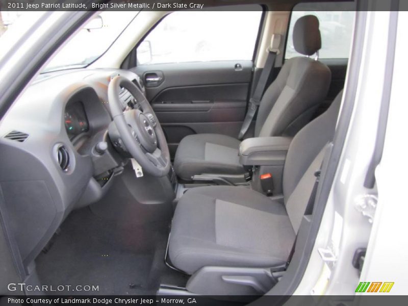 Bright Silver Metallic / Dark Slate Gray 2011 Jeep Patriot Latitude
