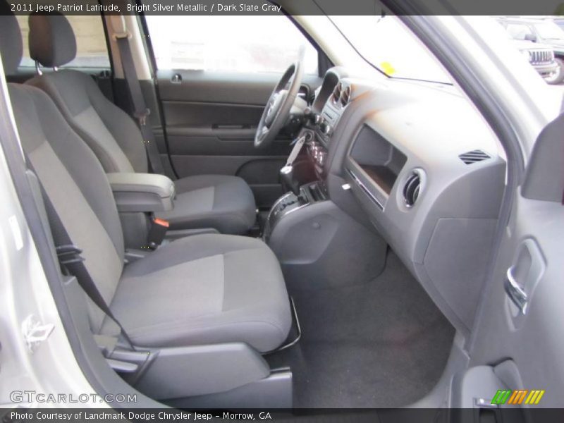 Bright Silver Metallic / Dark Slate Gray 2011 Jeep Patriot Latitude