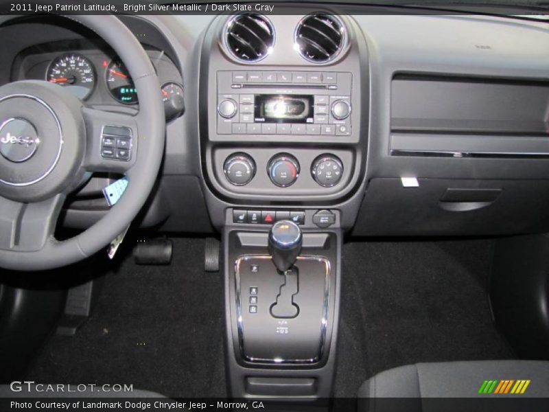Bright Silver Metallic / Dark Slate Gray 2011 Jeep Patriot Latitude