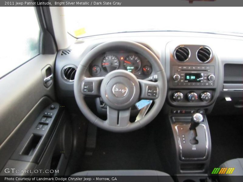 Bright Silver Metallic / Dark Slate Gray 2011 Jeep Patriot Latitude