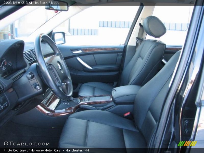 Jet Black / Black 2003 BMW X5 3.0i