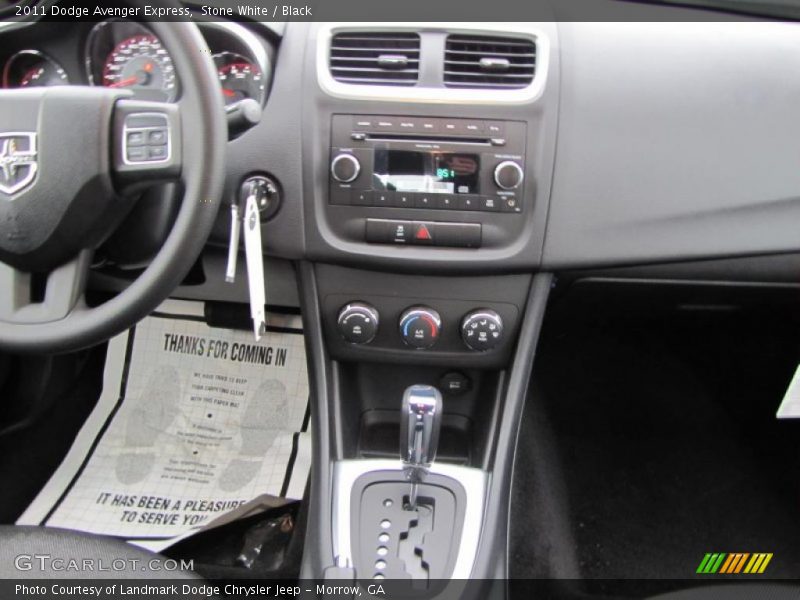 Dashboard of 2011 Avenger Express