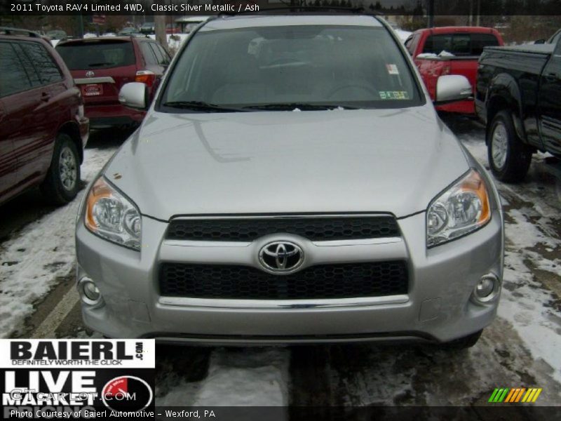 Classic Silver Metallic / Ash 2011 Toyota RAV4 Limited 4WD