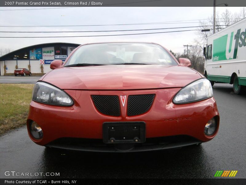 Crimson Red / Ebony 2007 Pontiac Grand Prix Sedan