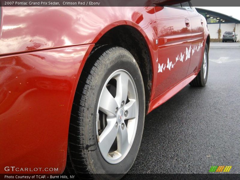 Crimson Red / Ebony 2007 Pontiac Grand Prix Sedan