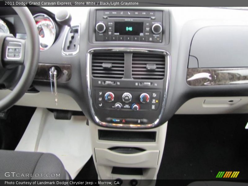 Dashboard of 2011 Grand Caravan Express
