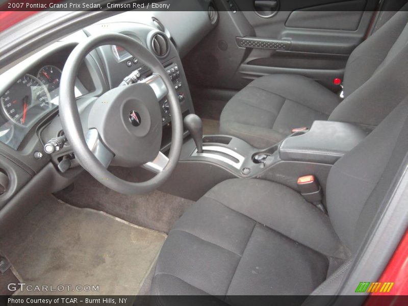 Crimson Red / Ebony 2007 Pontiac Grand Prix Sedan