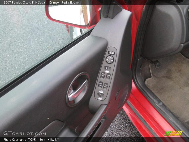 Crimson Red / Ebony 2007 Pontiac Grand Prix Sedan