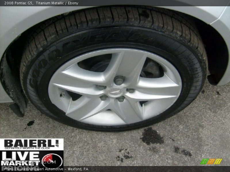 Titanium Metallic / Ebony 2008 Pontiac G5