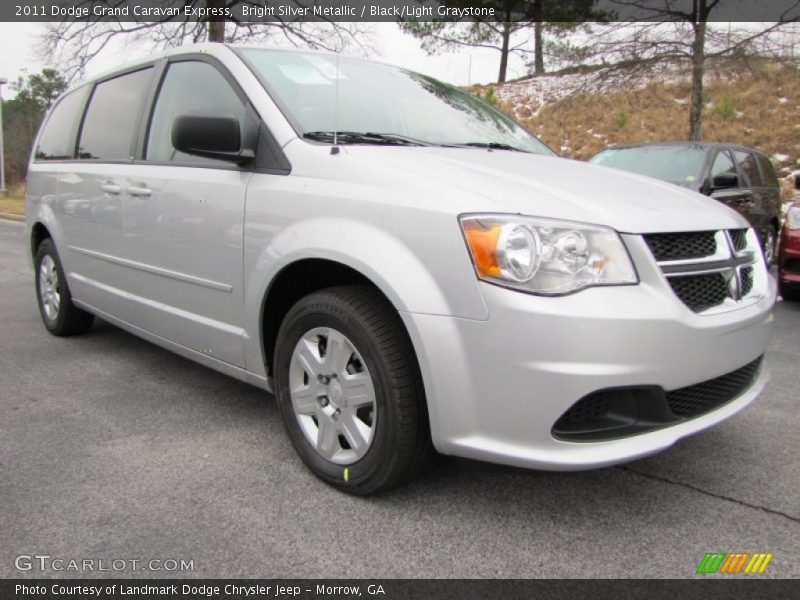 Front 3/4 View of 2011 Grand Caravan Express