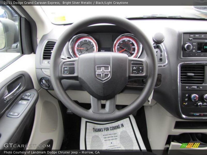 Dashboard of 2011 Grand Caravan Express