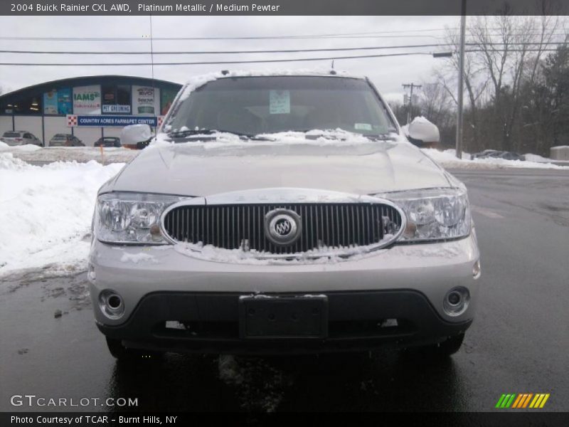 Platinum Metallic / Medium Pewter 2004 Buick Rainier CXL AWD