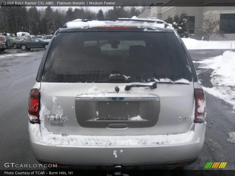 Platinum Metallic / Medium Pewter 2004 Buick Rainier CXL AWD