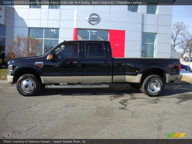 2009 F350 Super Duty King Ranch Crew Cab 4x4 Dually Black Clearcoat