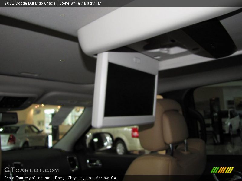 Stone White / Black/Tan 2011 Dodge Durango Citadel