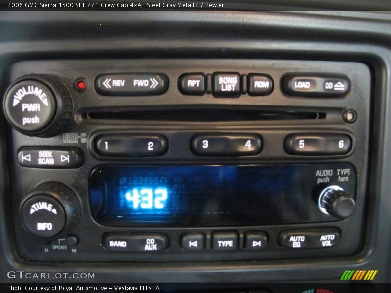 Steel Gray Metallic / Pewter 2006 GMC Sierra 1500 SLT Z71 Crew Cab 4x4