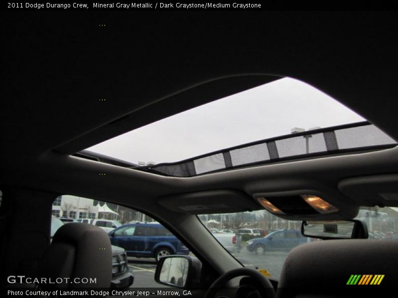 Mineral Gray Metallic / Dark Graystone/Medium Graystone 2011 Dodge Durango Crew