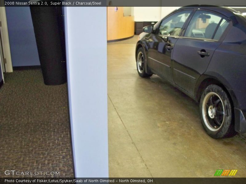Super Black / Charcoal/Steel 2008 Nissan Sentra 2.0
