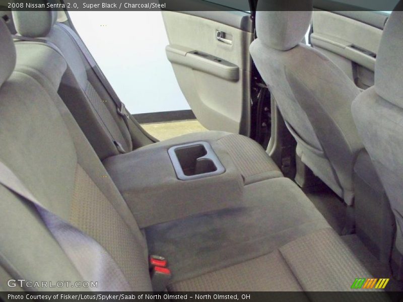 Super Black / Charcoal/Steel 2008 Nissan Sentra 2.0