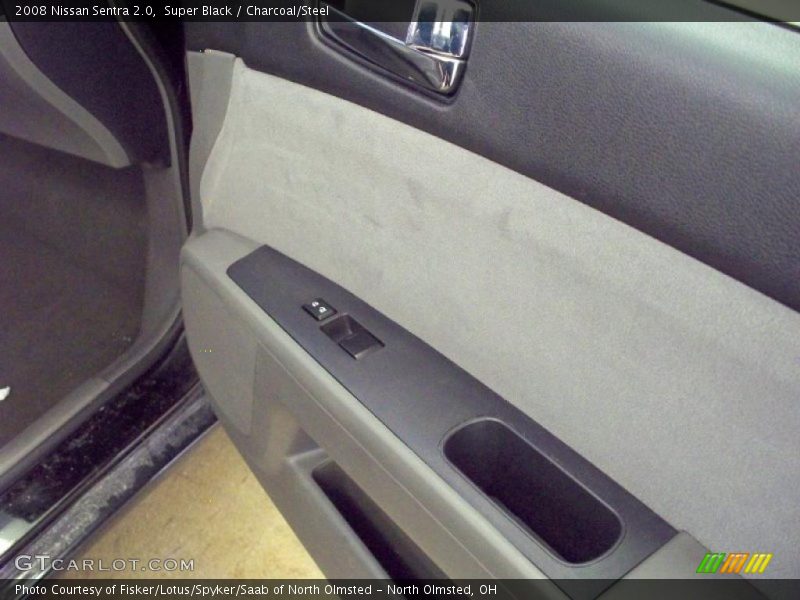 Super Black / Charcoal/Steel 2008 Nissan Sentra 2.0