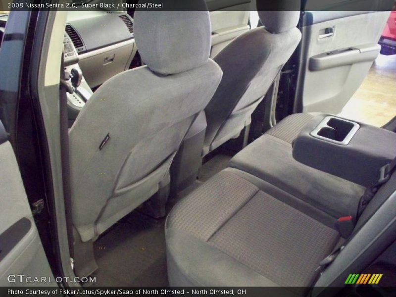 Super Black / Charcoal/Steel 2008 Nissan Sentra 2.0