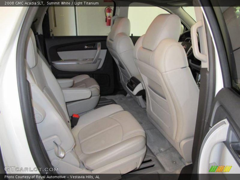 Summit White / Light Titanium 2008 GMC Acadia SLT
