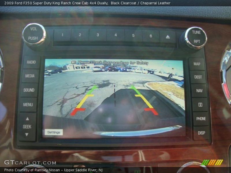 Black Clearcoat / Chaparral Leather 2009 Ford F350 Super Duty King Ranch Crew Cab 4x4 Dually