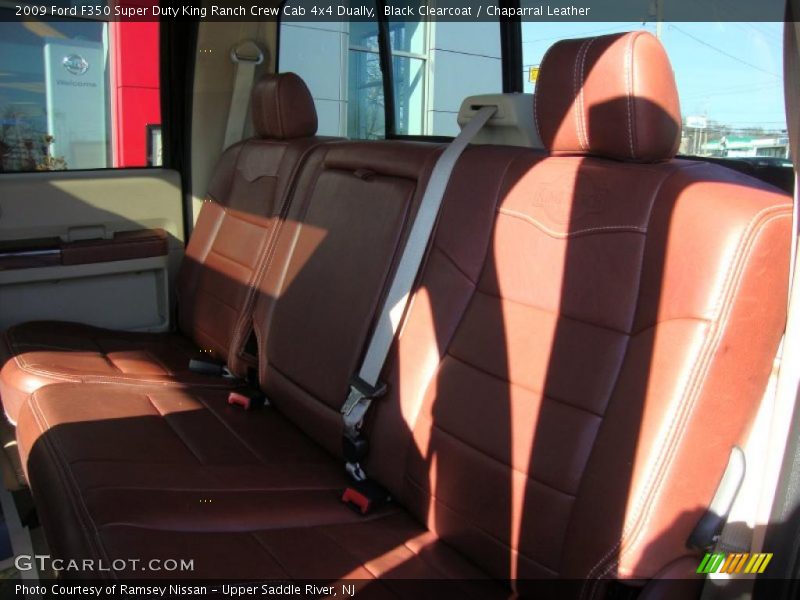  2009 F350 Super Duty King Ranch Crew Cab 4x4 Dually Chaparral Leather Interior