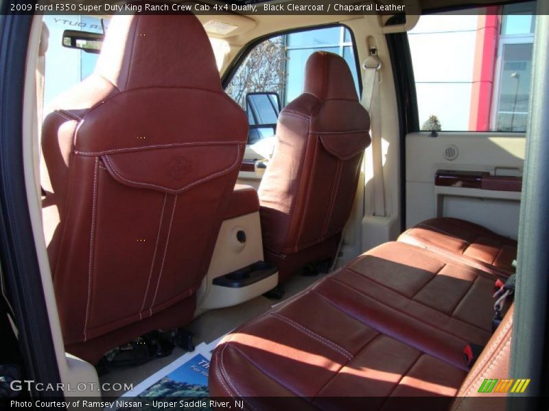  2009 F350 Super Duty King Ranch Crew Cab 4x4 Dually Chaparral Leather Interior