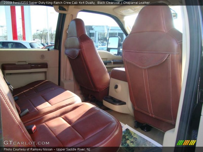  2009 F350 Super Duty King Ranch Crew Cab 4x4 Dually Chaparral Leather Interior