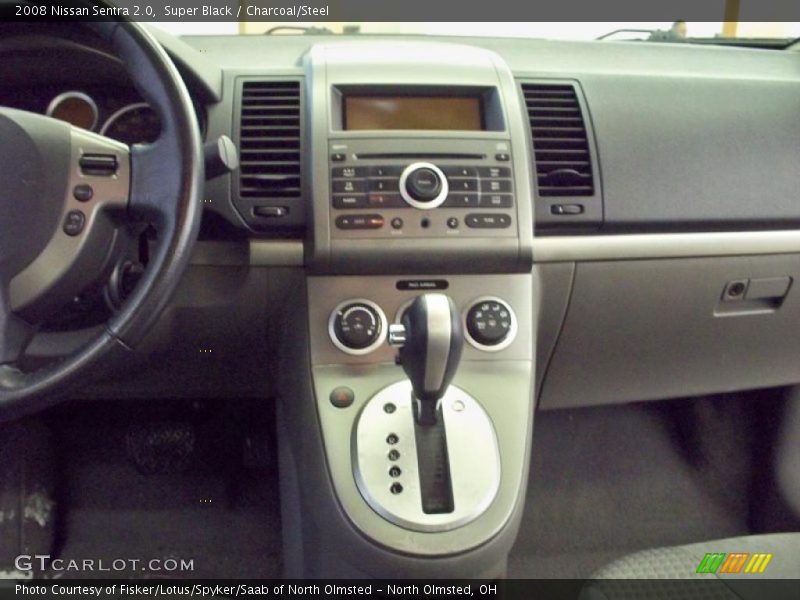 Super Black / Charcoal/Steel 2008 Nissan Sentra 2.0