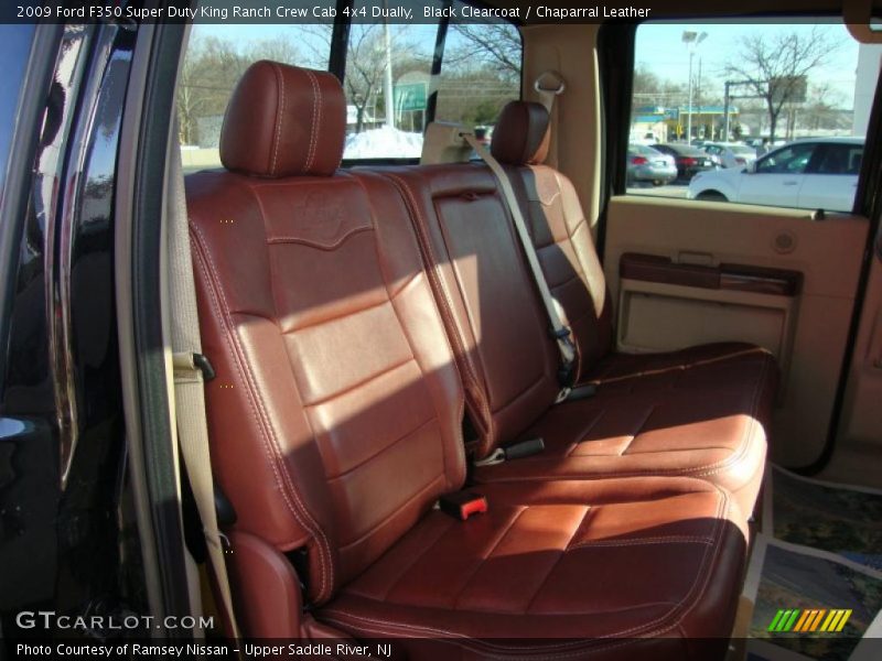 2009 F350 Super Duty King Ranch Crew Cab 4x4 Dually Chaparral Leather Interior