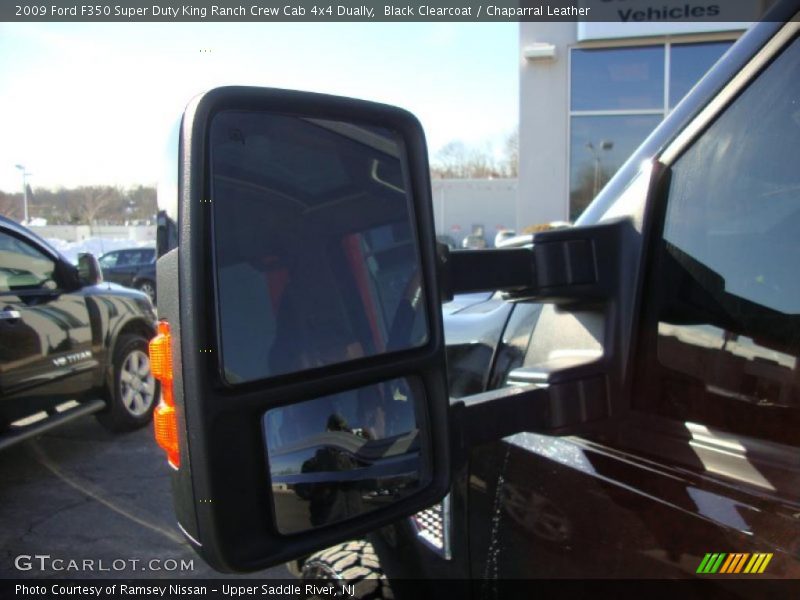 Black Clearcoat / Chaparral Leather 2009 Ford F350 Super Duty King Ranch Crew Cab 4x4 Dually